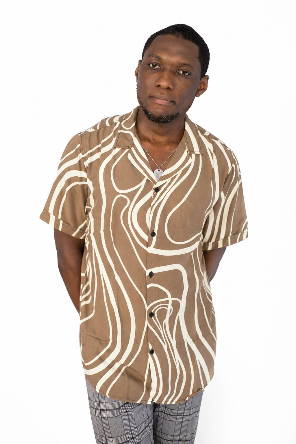 Chemise Hawaïenne Couleur Unique