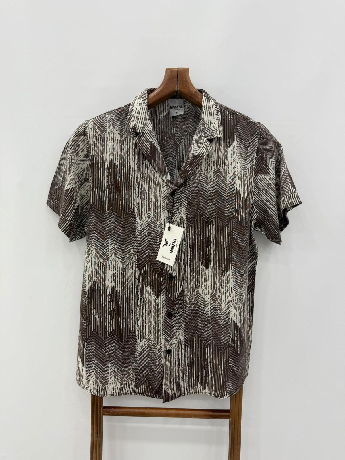 Chemise Hawaïenne Couleur Unique